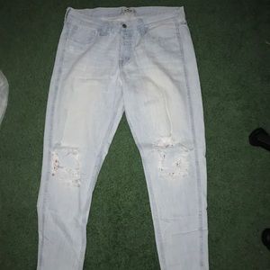 Hollister light wash jean